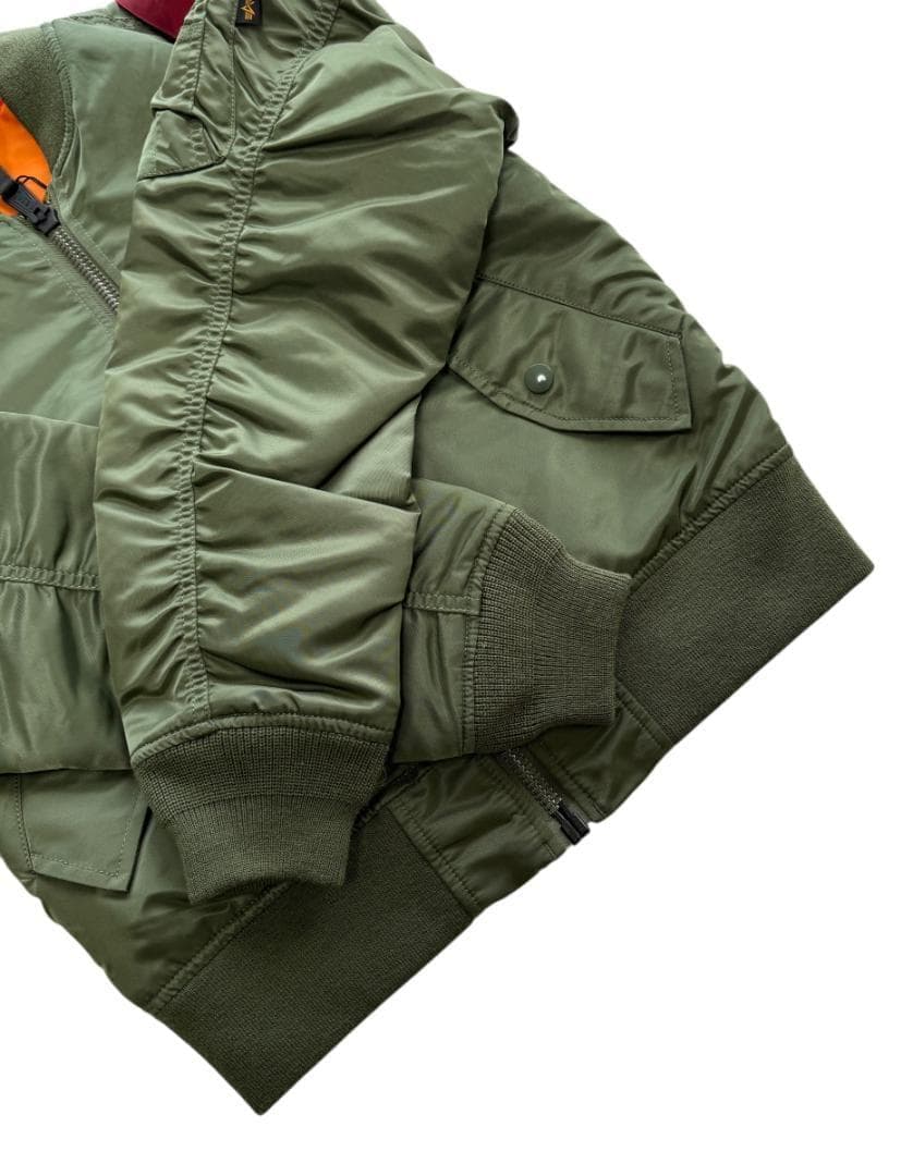 新品 未使用 ALPHA INDUSTRIES MA-1 アウター カーキ XL