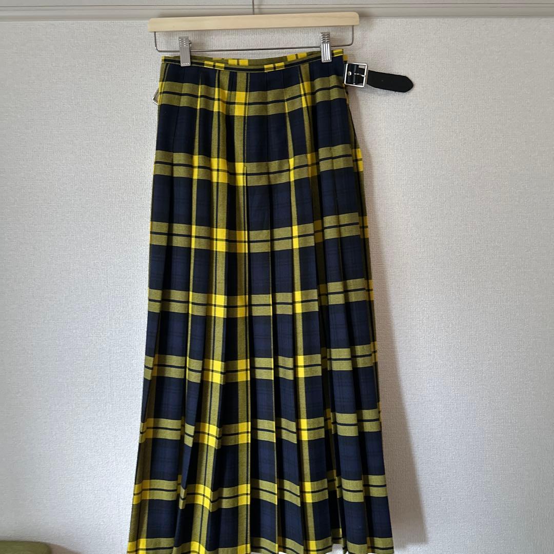 【いか様】オニールオブダブリン　キルトスカート　イエロー