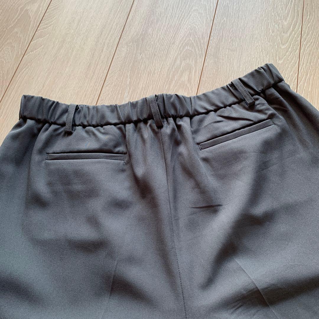 大きめサイズ17号♦︎アッドルージュ ノーカラー パンツスーツ セットアップ 上品