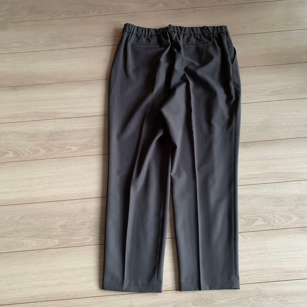 大きめサイズ17号♦︎アッドルージュ ノーカラー パンツスーツ セットアップ 上品