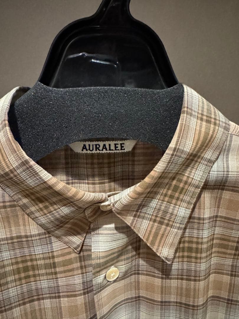 トップス auralee WOOL RECYCLED POLYESTER CLOTH