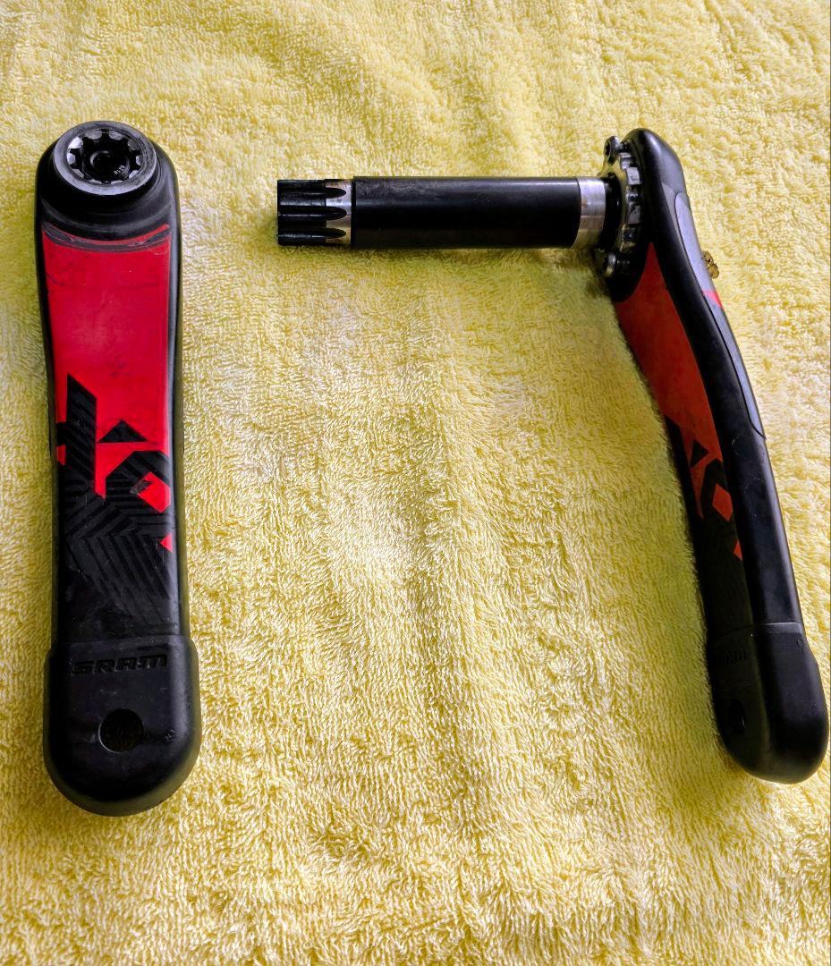 SRAM X01 GXP クランクセット 170mm　チェーンリング付属