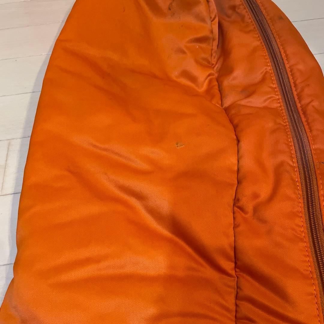 onoff オノフ　オレンジ ゴルフバッグ