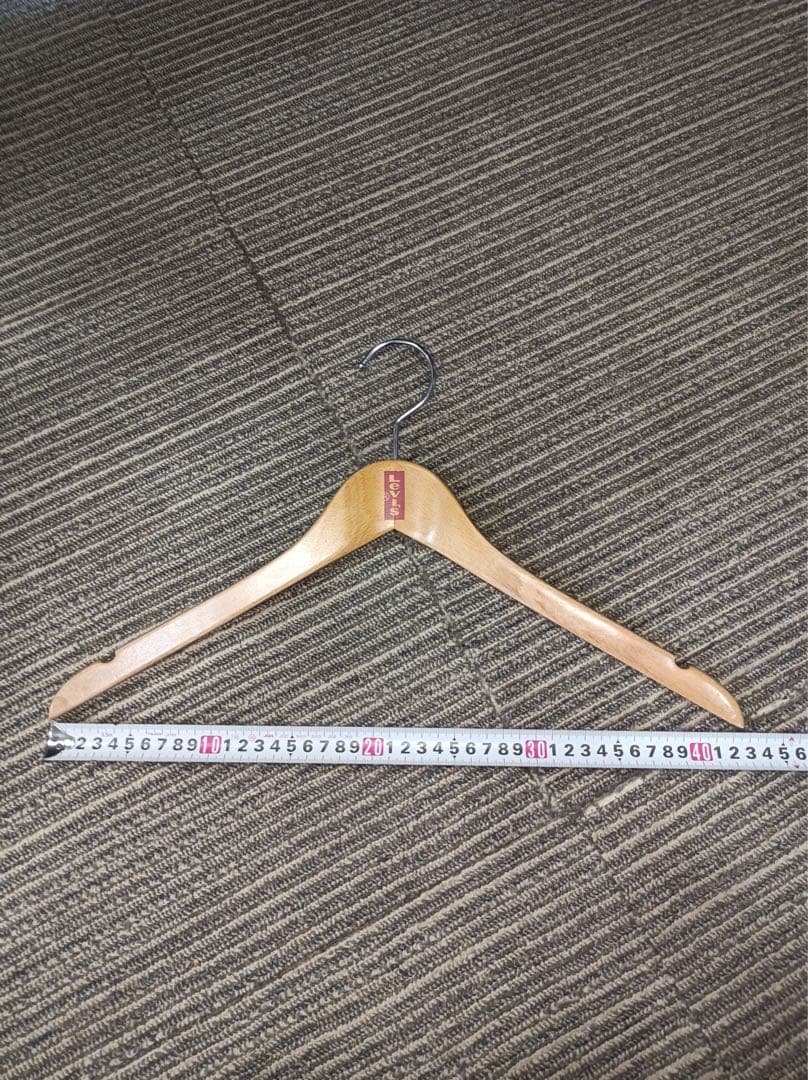 八5929【美品】Levis リーバイス 木製ハンガー10本セット