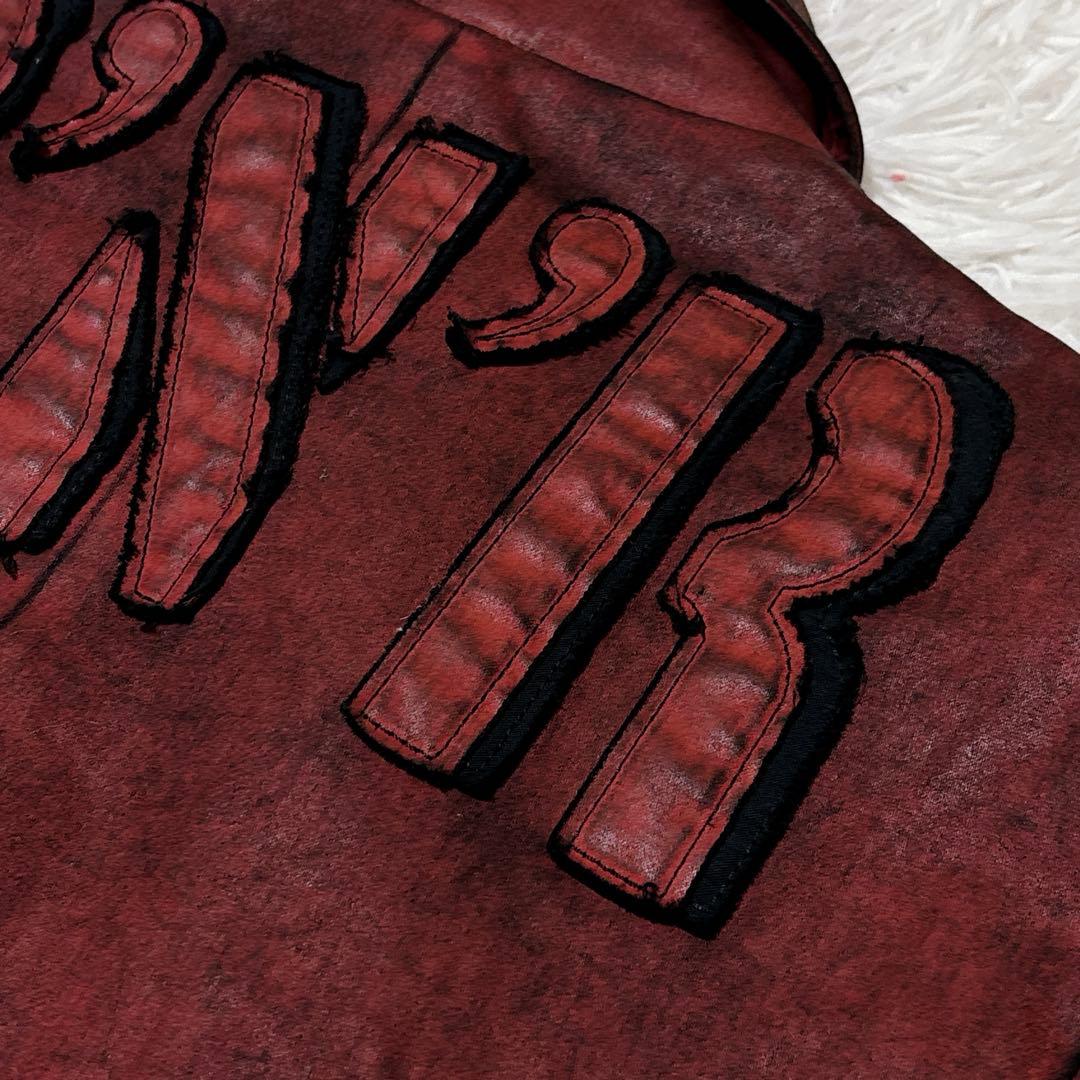 希少✨美品　ジャケット　ヴィンテージ　00s　　スカル　コットン　ロック　個性派