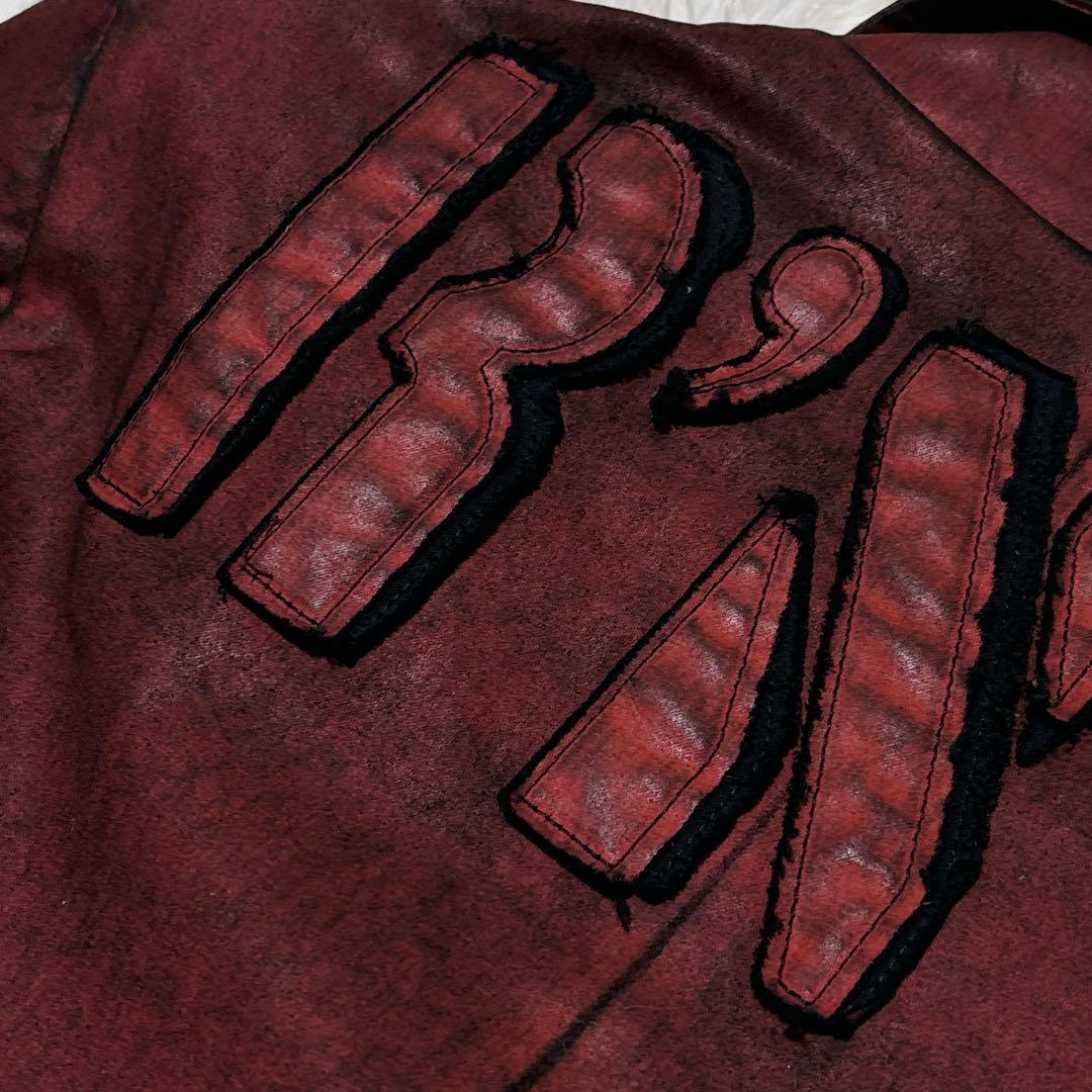 希少✨美品　ジャケット　ヴィンテージ　00s　　スカル　コットン　ロック　個性派