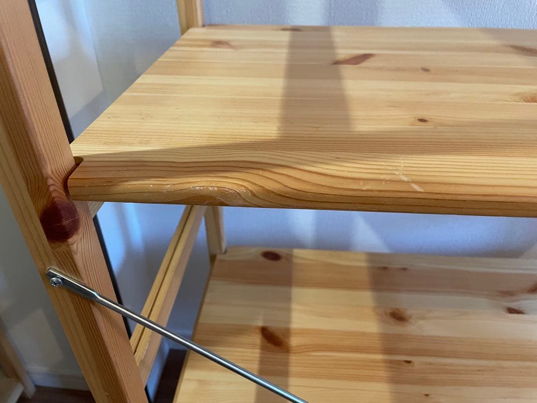 無印良品 パイン材ユニットシェルフ 中 幅８６ｃｍ 奥行３９.5 高さ１２０ｃｍ