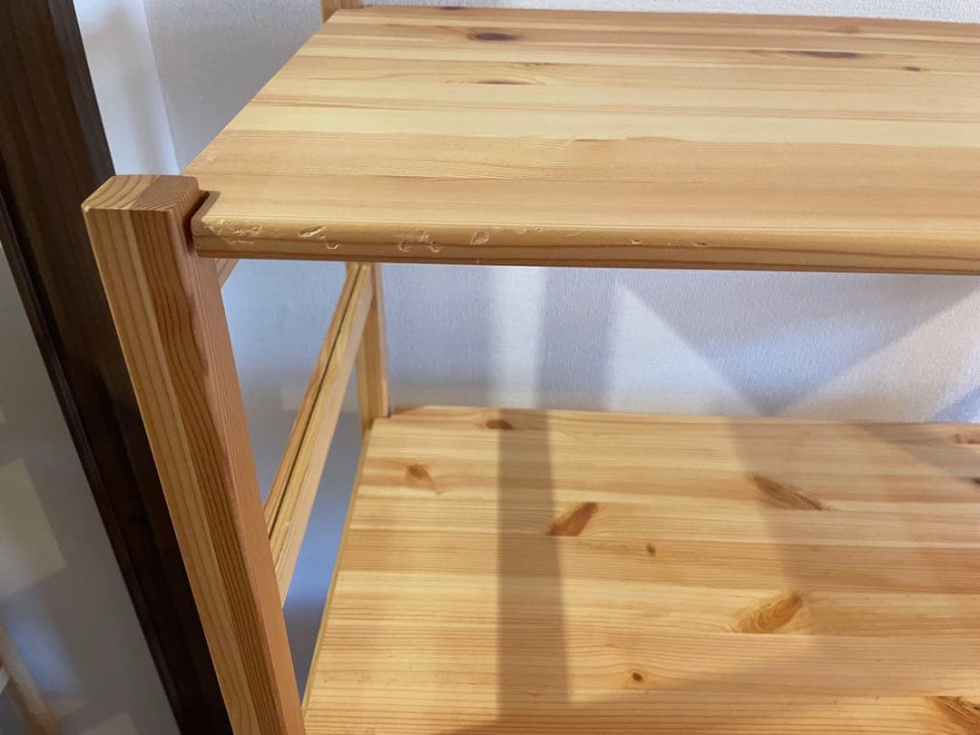 無印良品 パイン材ユニットシェルフ 中 幅８６ｃｍ 奥行３９.5 高さ１２０ｃｍ