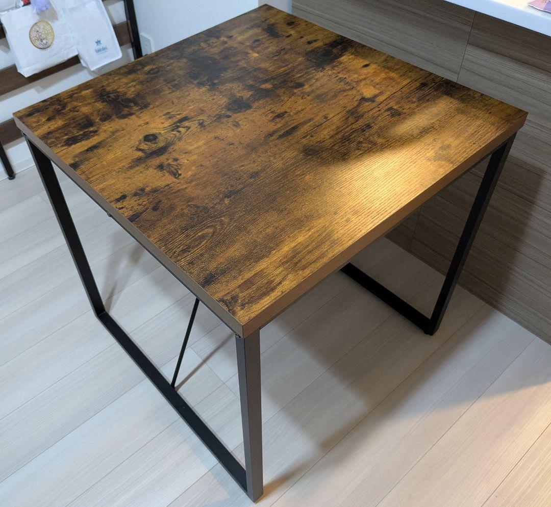 ニトリ　ダイニングテーブル　DTステイン70MBR