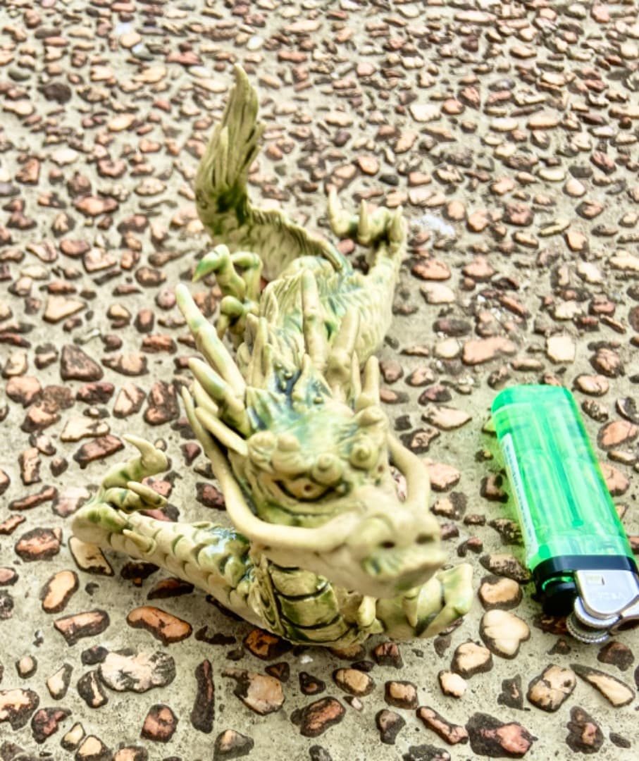 ma~ha　龍　森に棲む白竜【作家物】