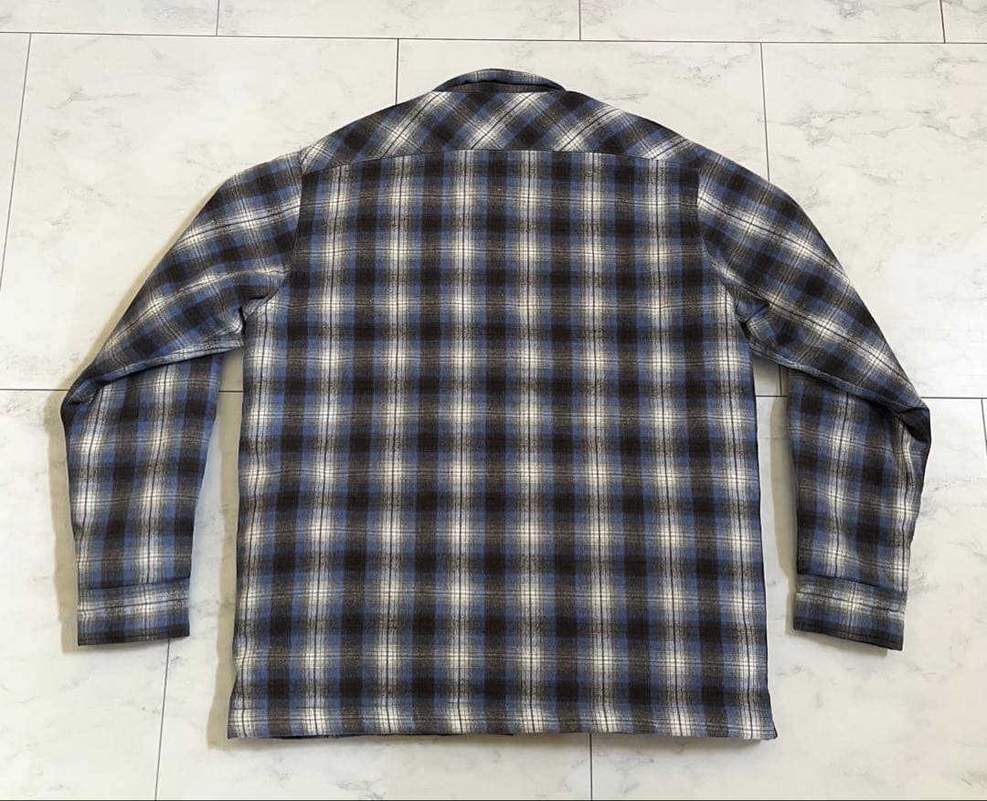 ブルコ THINSULATE キルティング ネルシャツ　フラットヘッド RATS