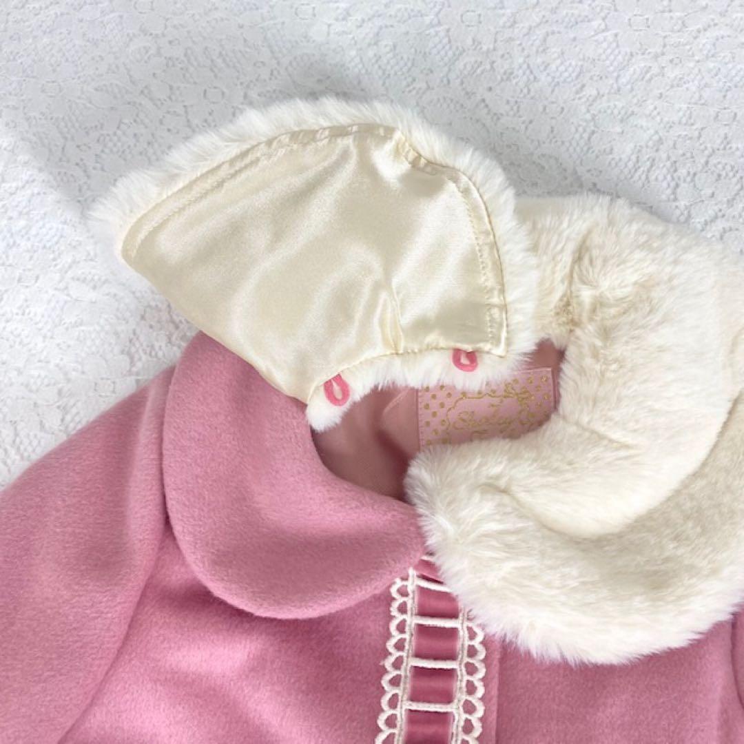 シャーリーテンプル ラッピングリボンウールコート