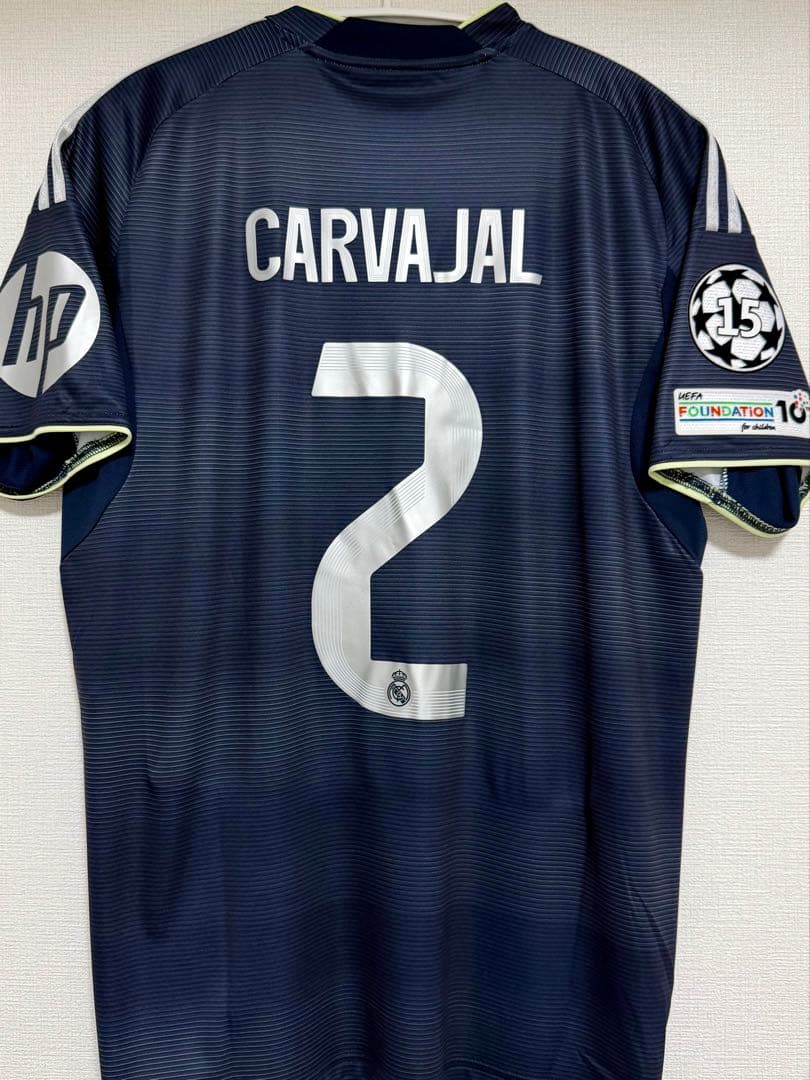 レアル マドリード ユニフォーム カルバハル 新品 未使用 レプリカ 25-26