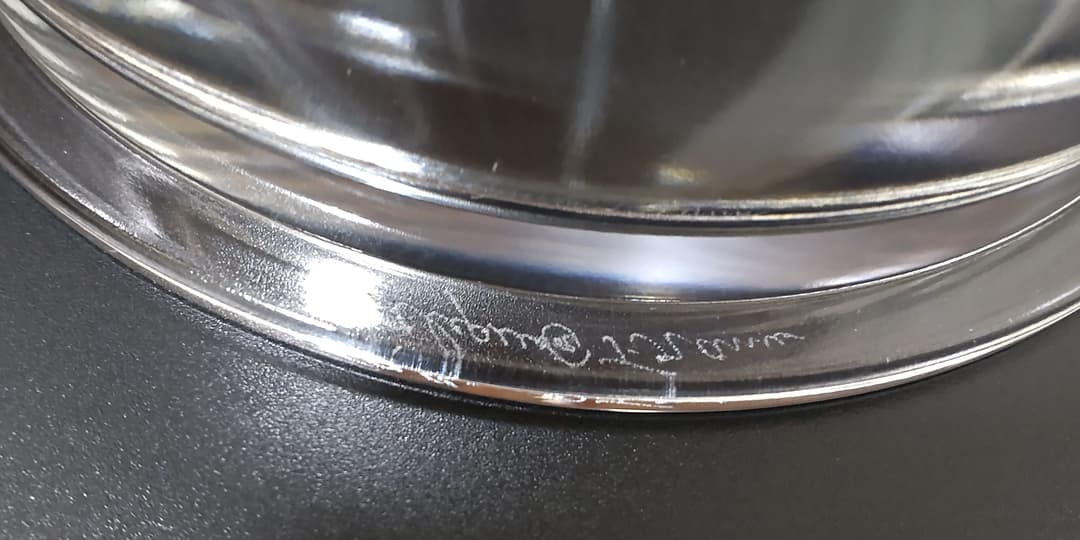 ラリック LALIQUE  ロジェ  パチネ 小物入れ  オブジェ クリスタル