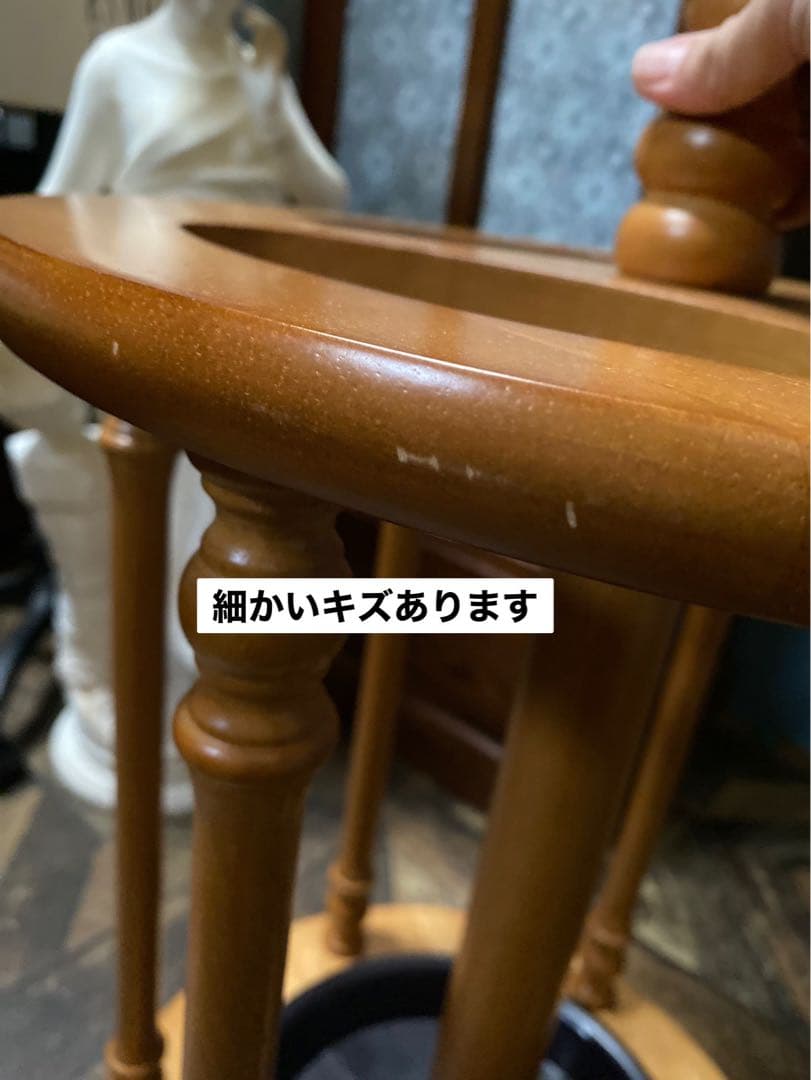 木製 傘立て ポールハンガー インテリア カントリー 玄関 ハンガーラック