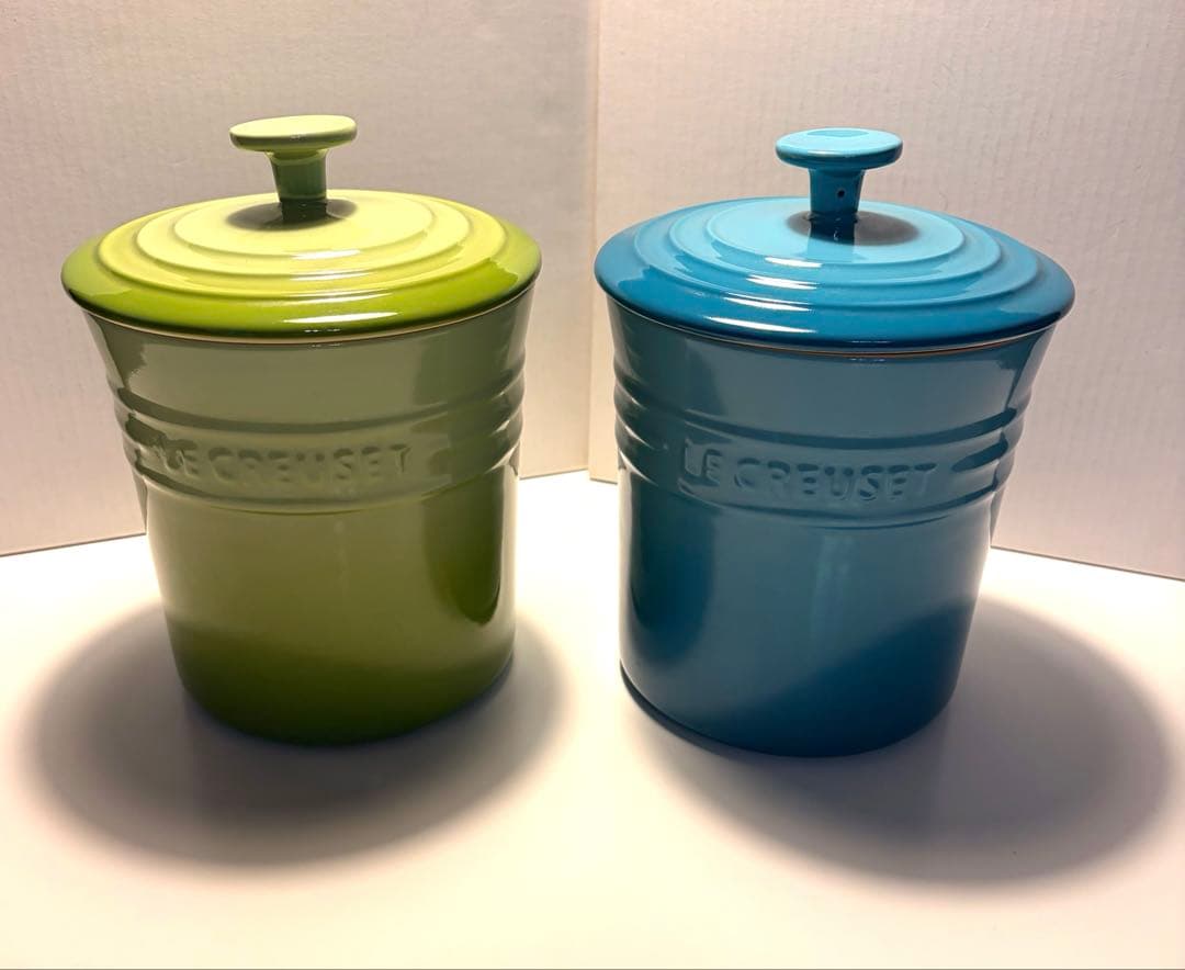 廃盤 ルクルーゼ キャニスター2点セット 未使用