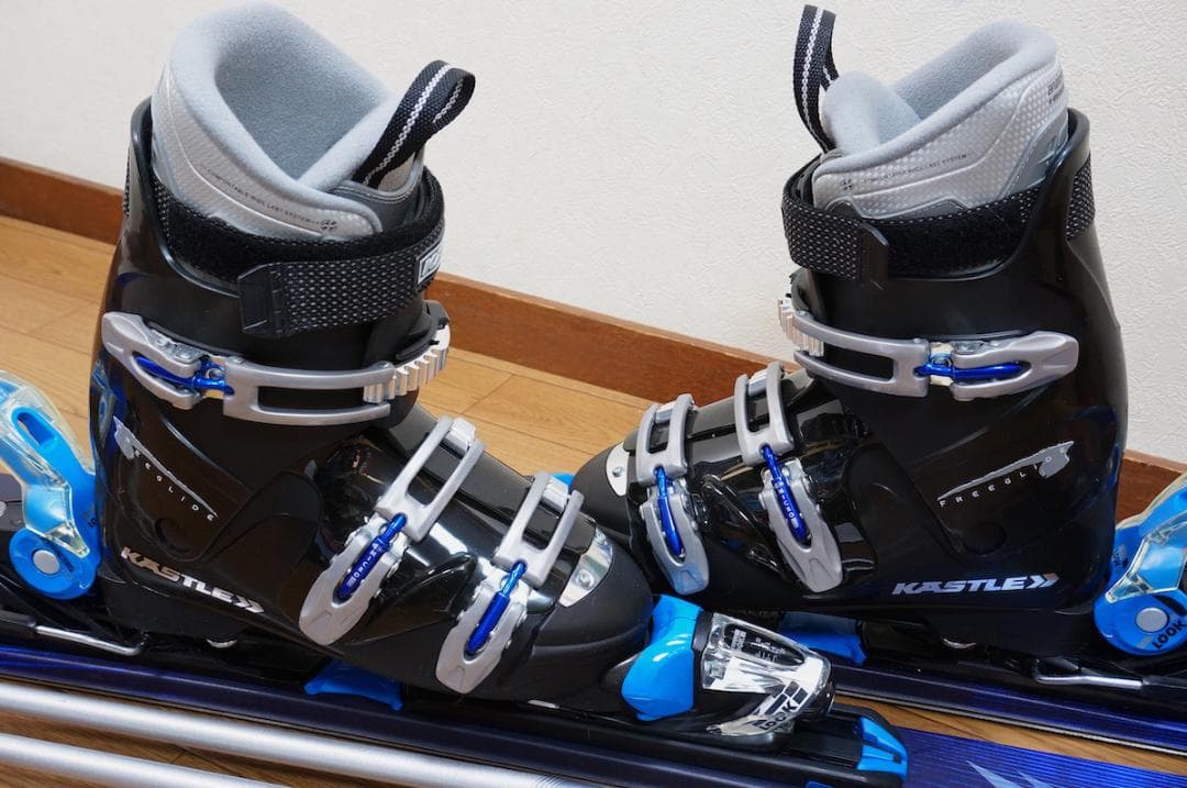 メンテ済 150cm 靴26～26.5cm HART カービングスキーセット