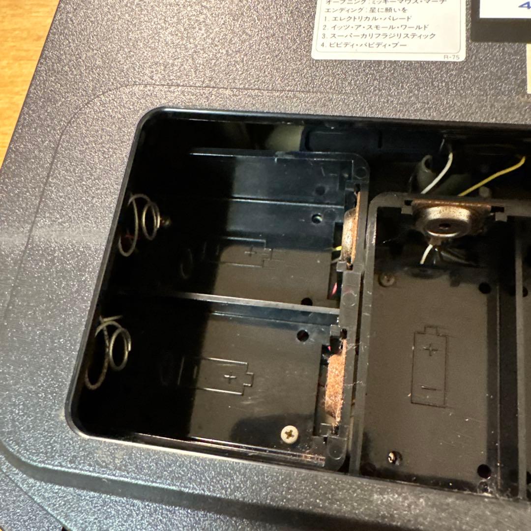 【ジャンク品】ディズニーからくりメロディ時計　壁掛時計　FW505L