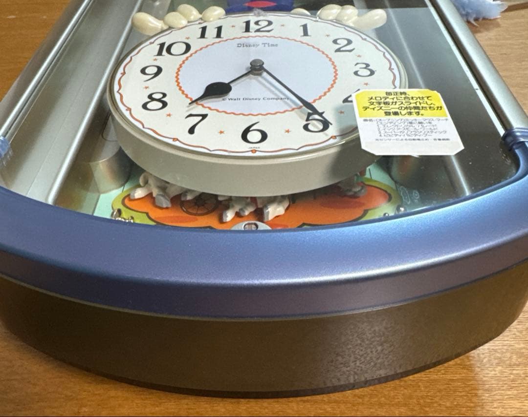 【ジャンク品】ディズニーからくりメロディ時計　壁掛時計　FW505L