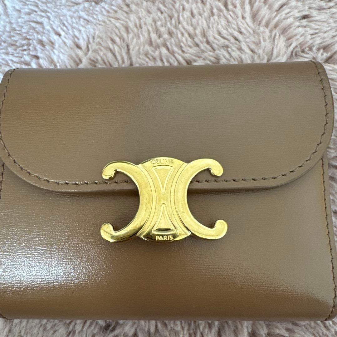 CELINE スモール フラップウォレット トリオンフ