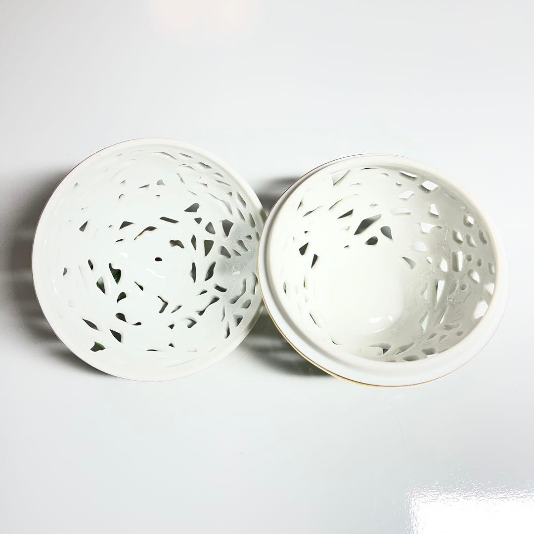 ヘレンド　ＨＥＲＥＮＤ　ボンボニエール　透かし ボンボン入れ