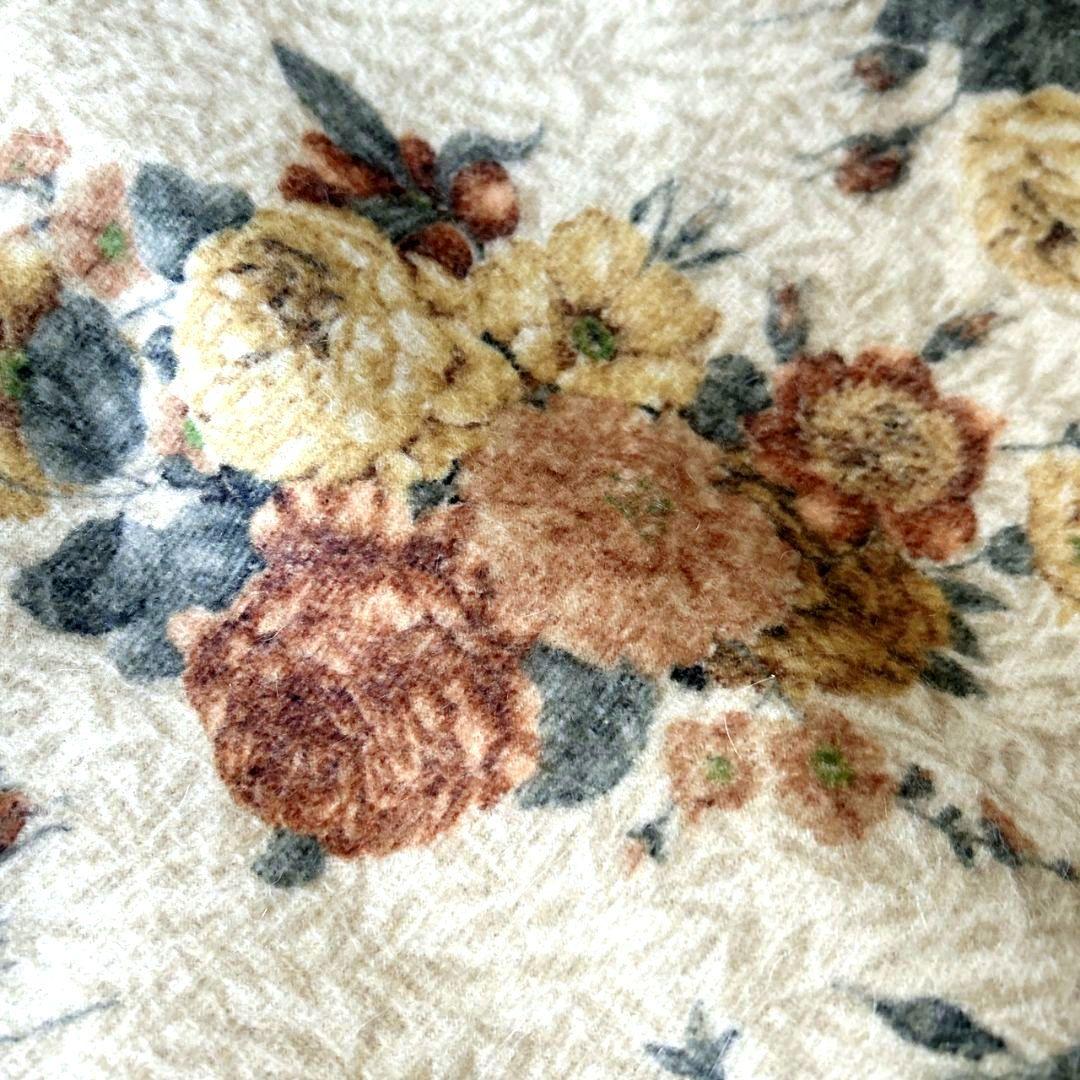 ロロピアーナ Loro Piana 大判ストール ショール カシミヤ100 花柄