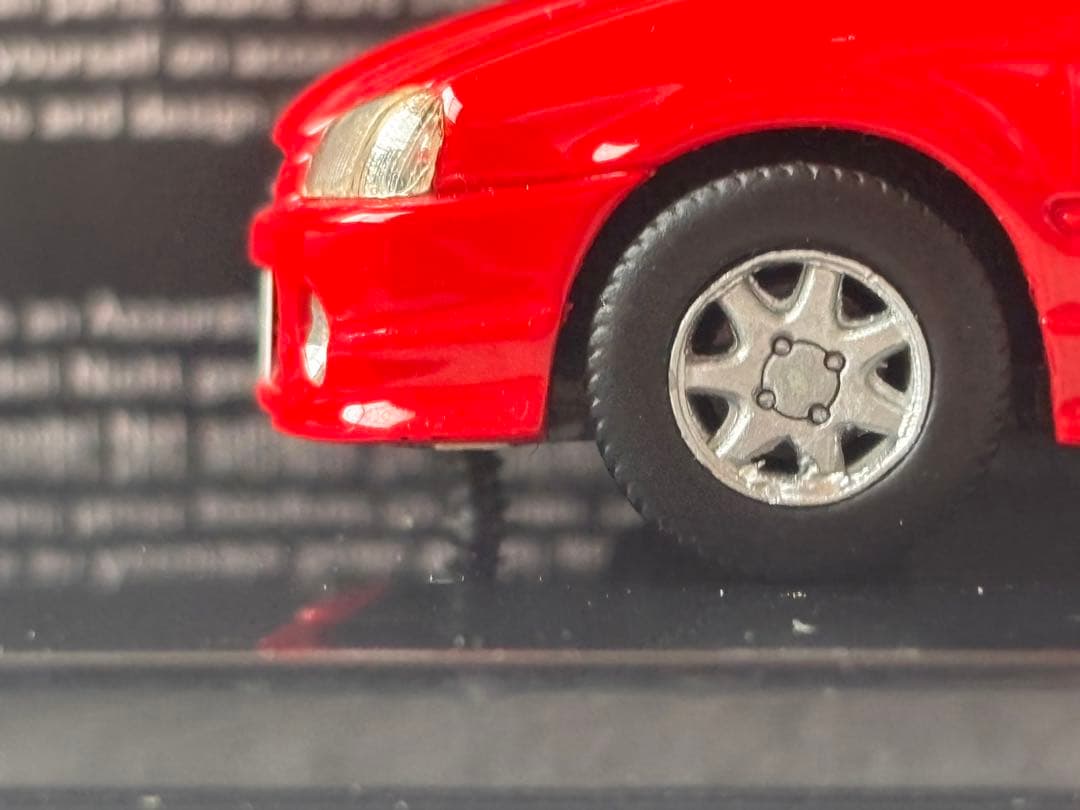 “激レア” wit's トヨタ　スターレット　グランツァV 赤　後期