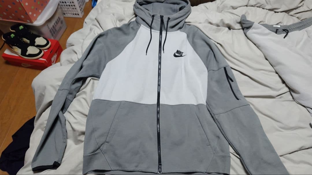 ナイキ　テックパック　フルジップパーカー　セットアップ3点セット　テックフリース