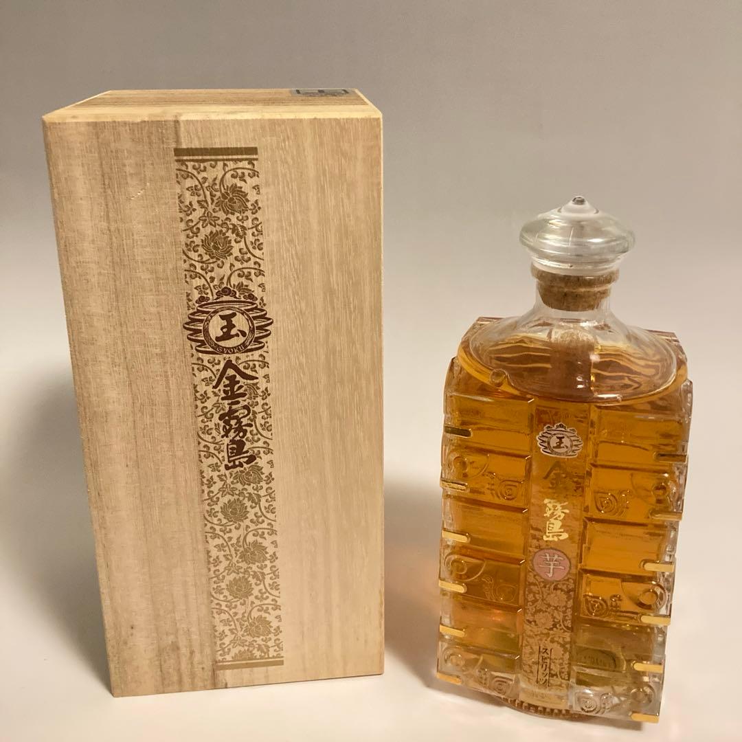 【未開栓】金霧島〈玉〉桐箱入 芋焼酎 30度 900ml