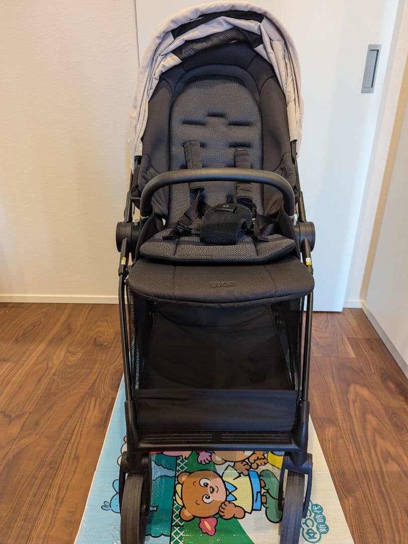 アップリカ　Aprica　ルーチェフリー　ベージュ＆純正レインカバー