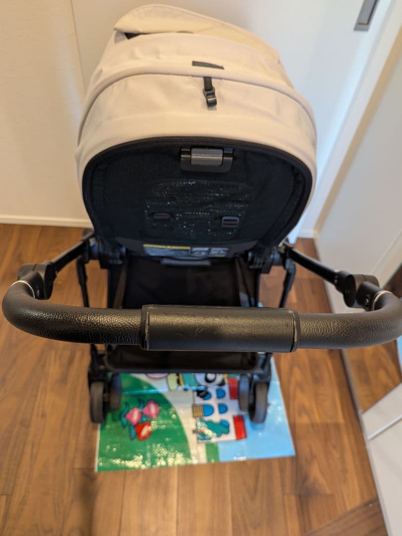 アップリカ　Aprica　ルーチェフリー　ベージュ＆純正レインカバー