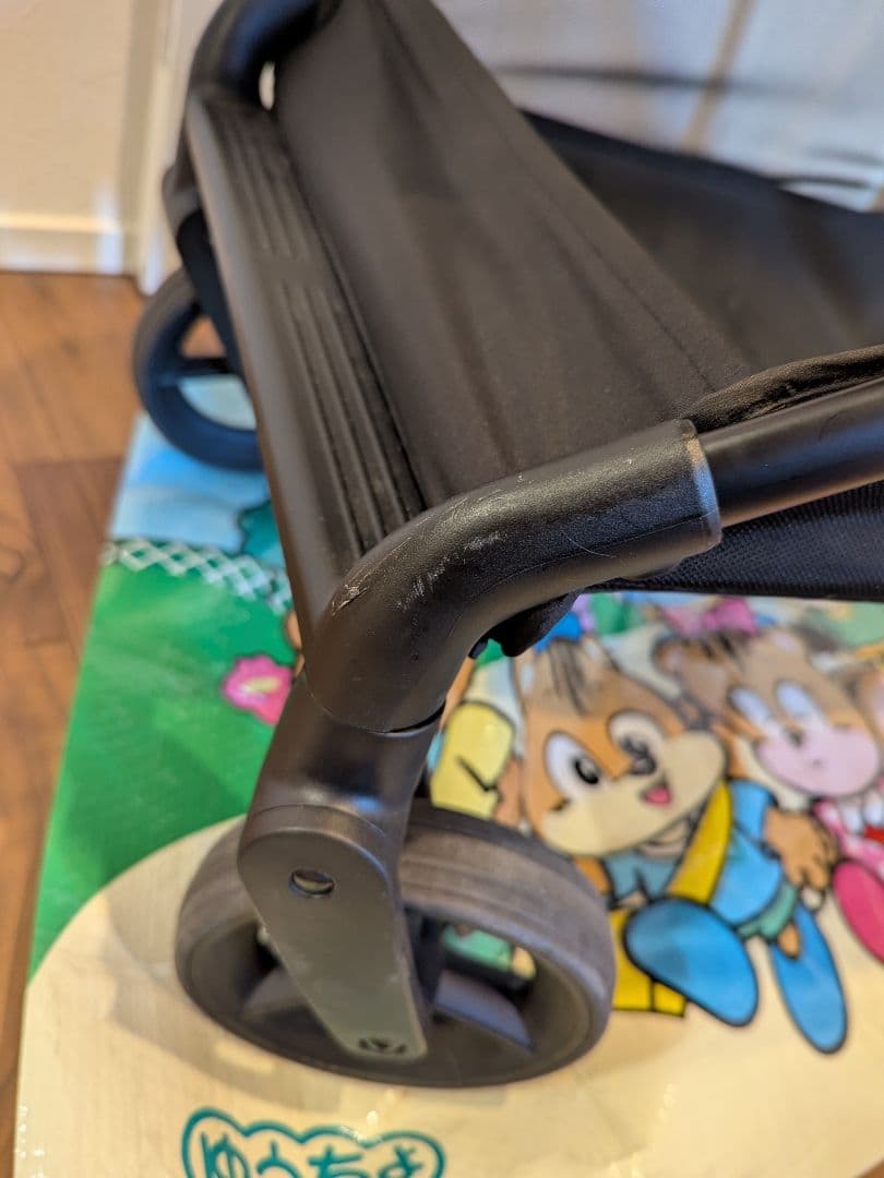 アップリカ　Aprica　ルーチェフリー　ベージュ＆純正レインカバー