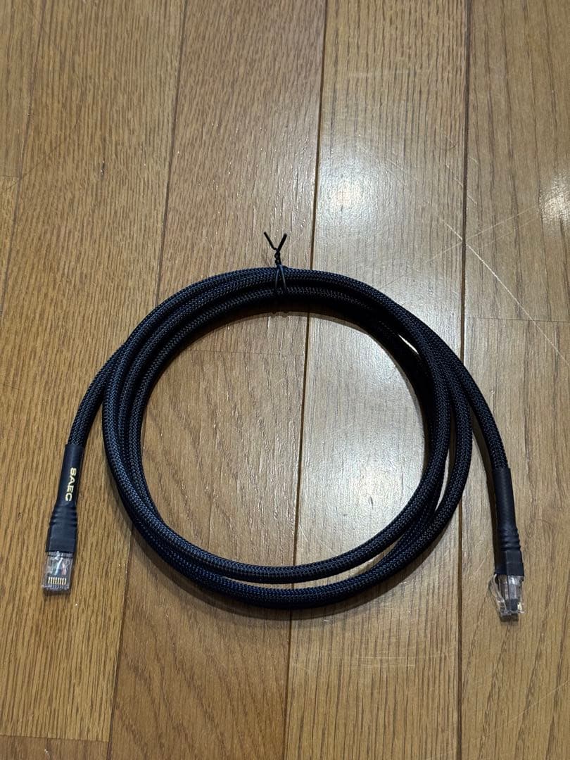 SAEC (サエク) 用高品質LANケーブル SLA-500 1.8m (中古)