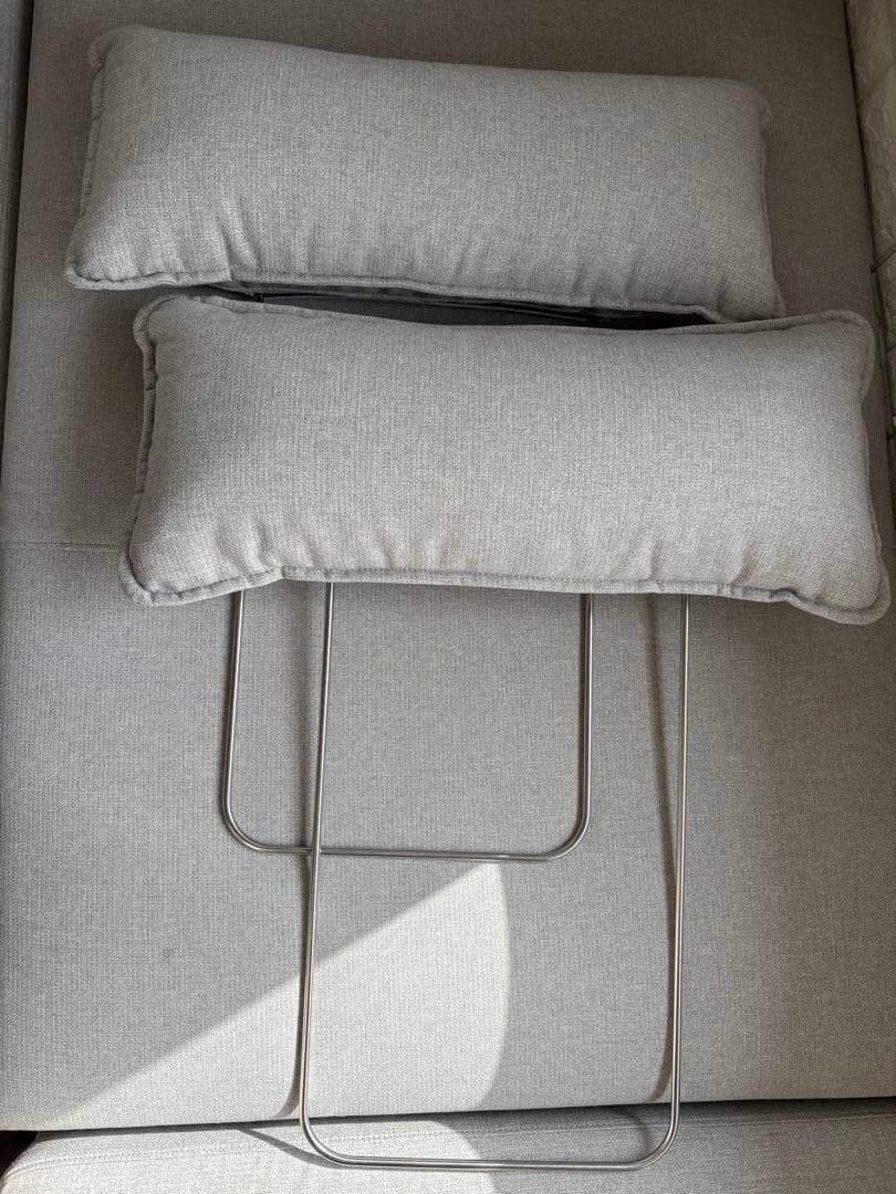 N-Shield ライトグレー　ヘッドレスト2本セット MS01シリーズ