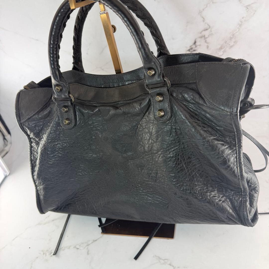 BALENCIAGA シティ クラシック 2WAY ハンドバッグ 115748