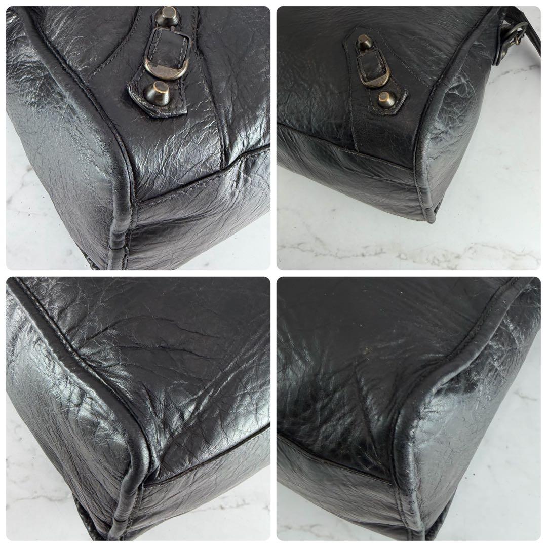 BALENCIAGA シティ クラシック 2WAY ハンドバッグ 115748