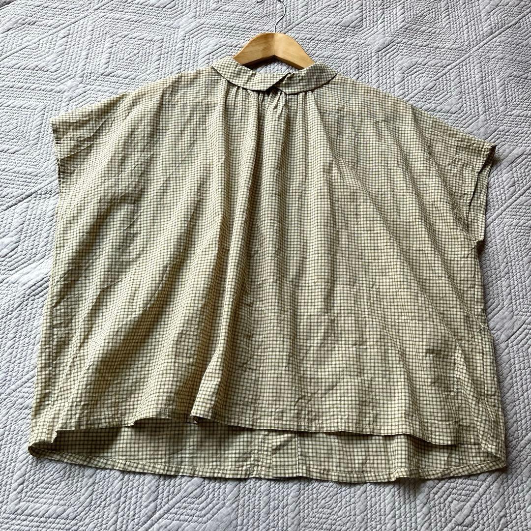 ２点おまとめ SO エスオー リネン重なり襟ブラウス