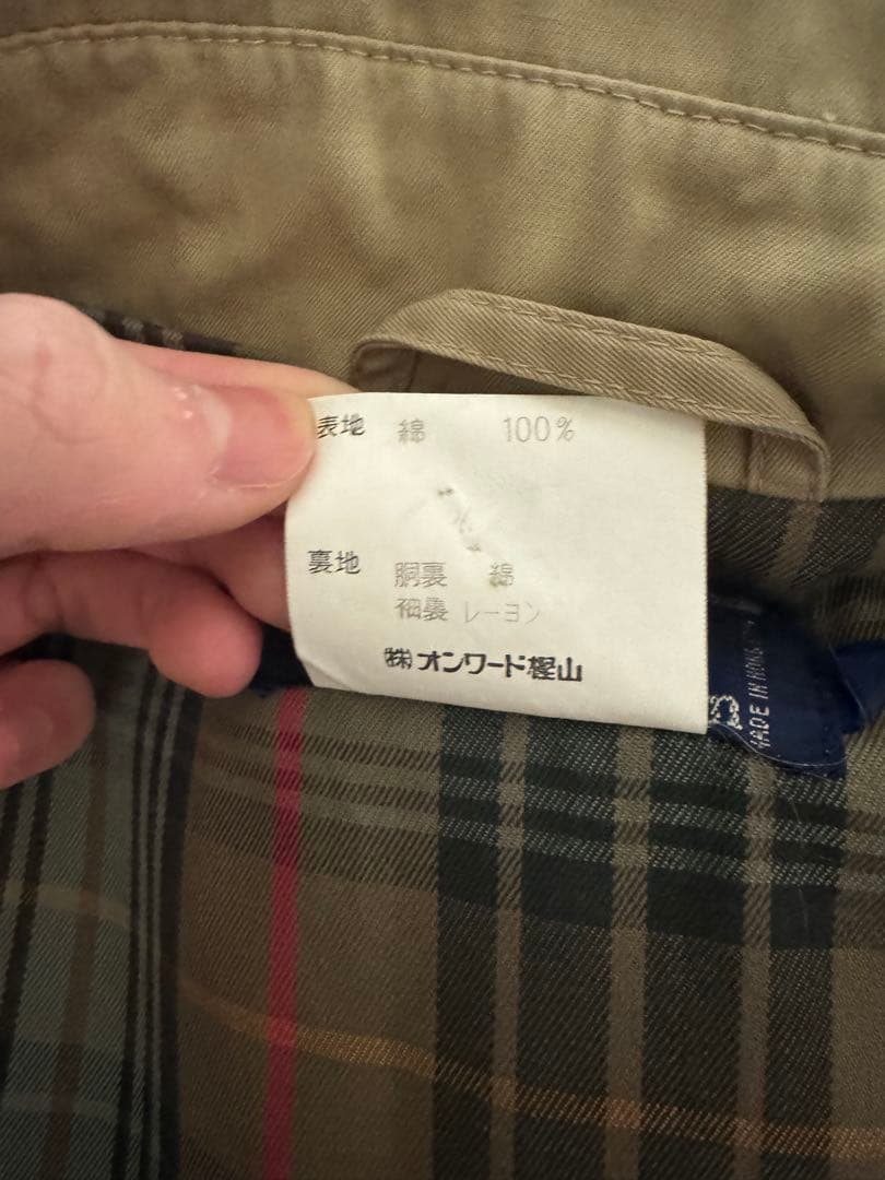 【古着90's】polo by Ralph Lauren 一枚袖 トレンチコート