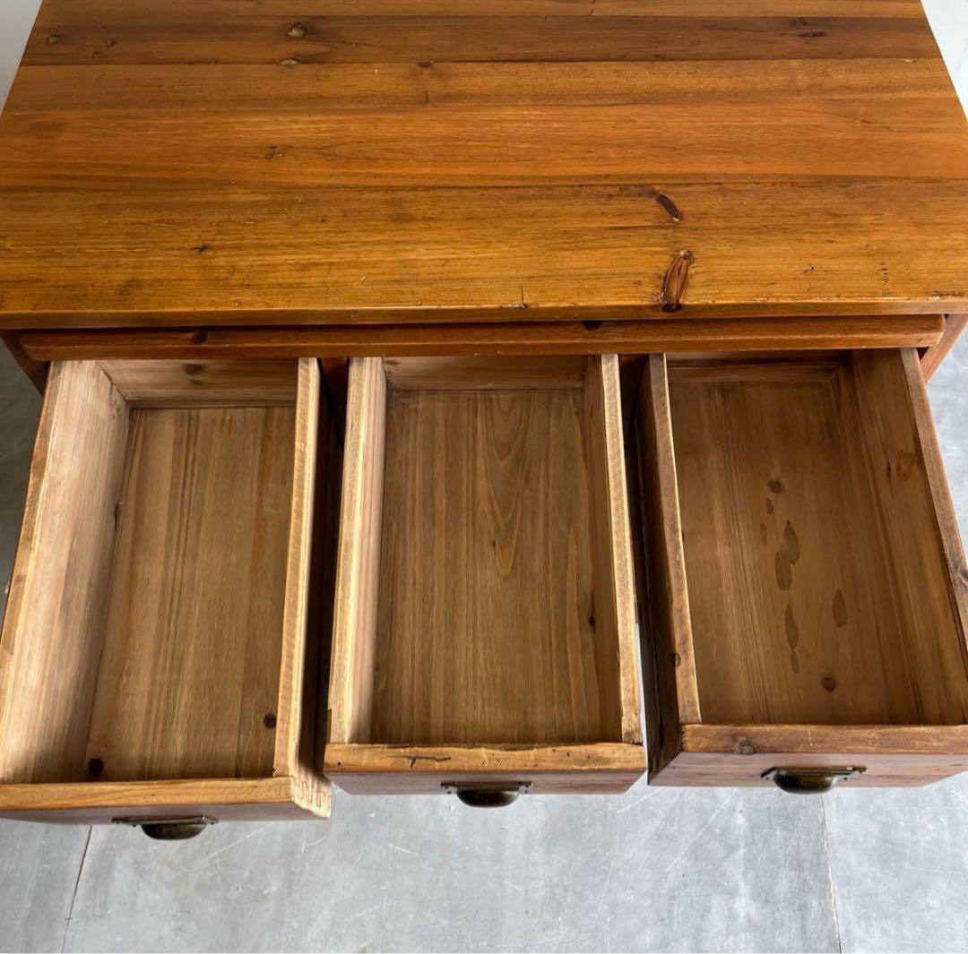 クラッシュゲート　ノットアンティークス　グラムチェスト 3段 9杯800