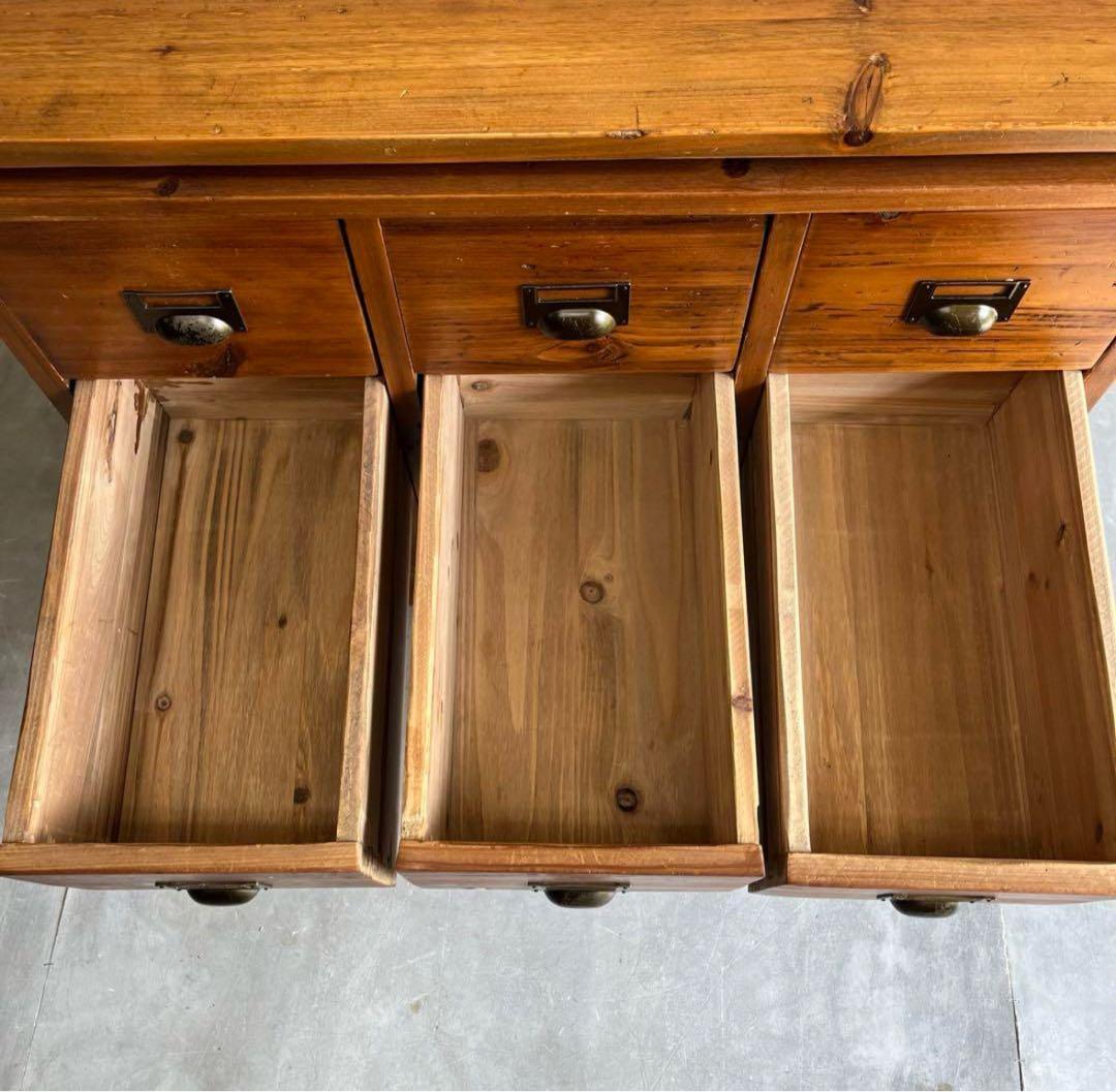 クラッシュゲート　ノットアンティークス　グラムチェスト 3段 9杯800