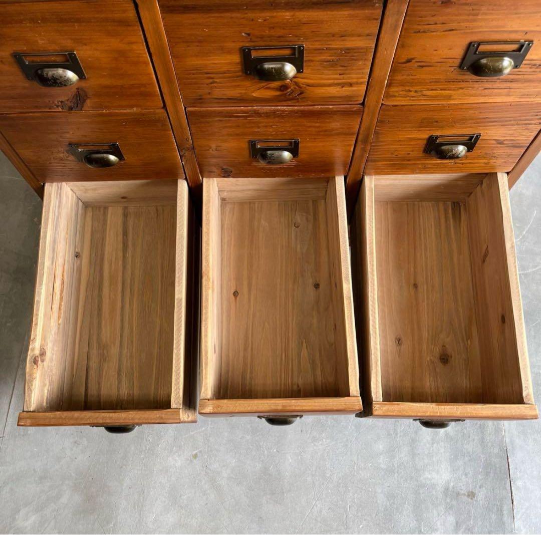 クラッシュゲート　ノットアンティークス　グラムチェスト 3段 9杯800