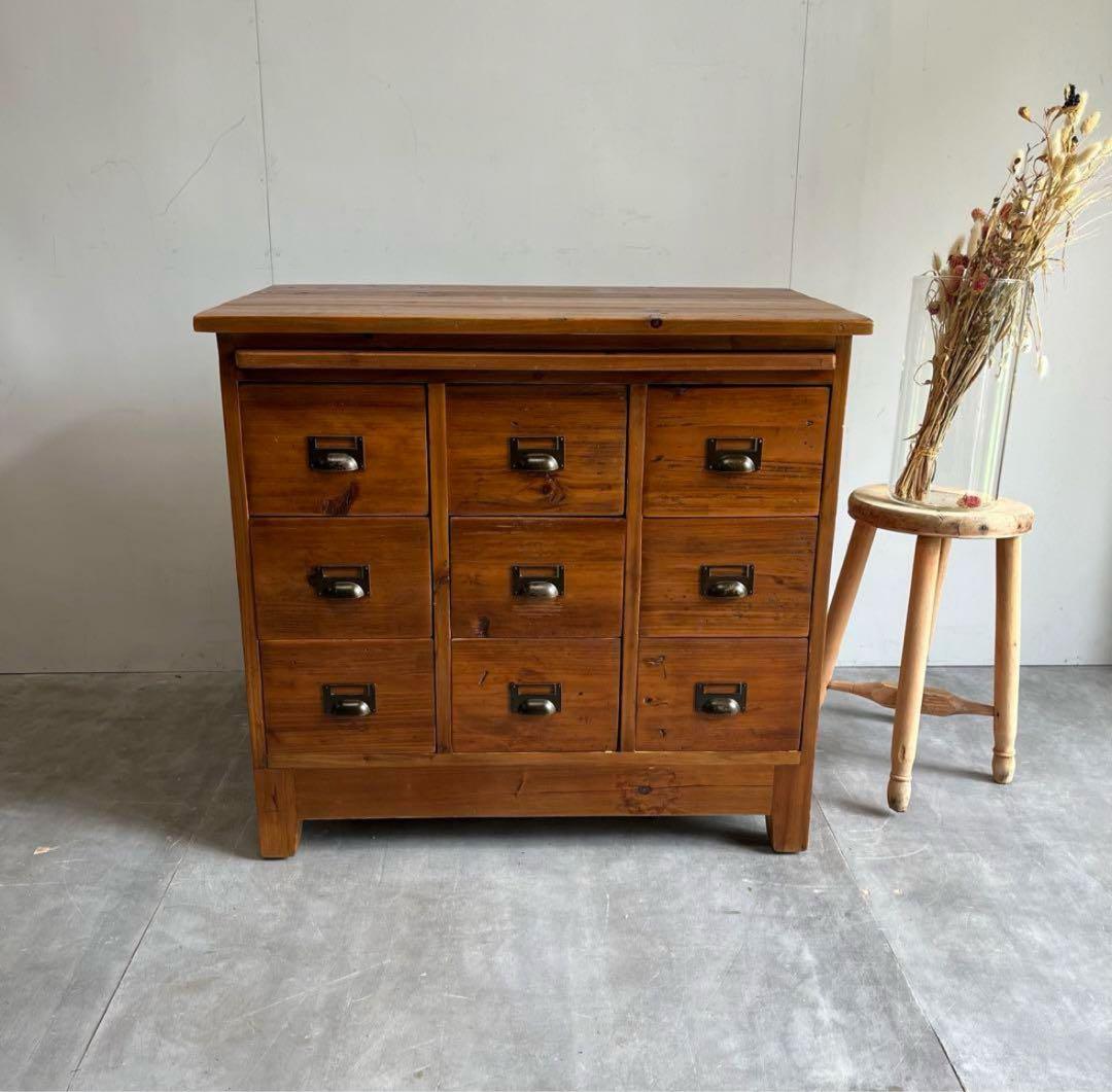 クラッシュゲート　ノットアンティークス　グラムチェスト 3段 9杯800