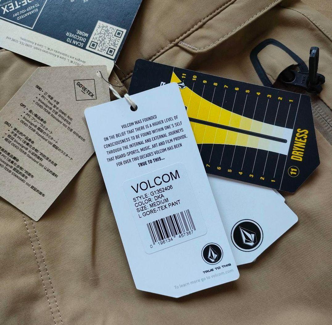 【新品未使用】VOLCOM GORE-TEX PANT G1352406 М
