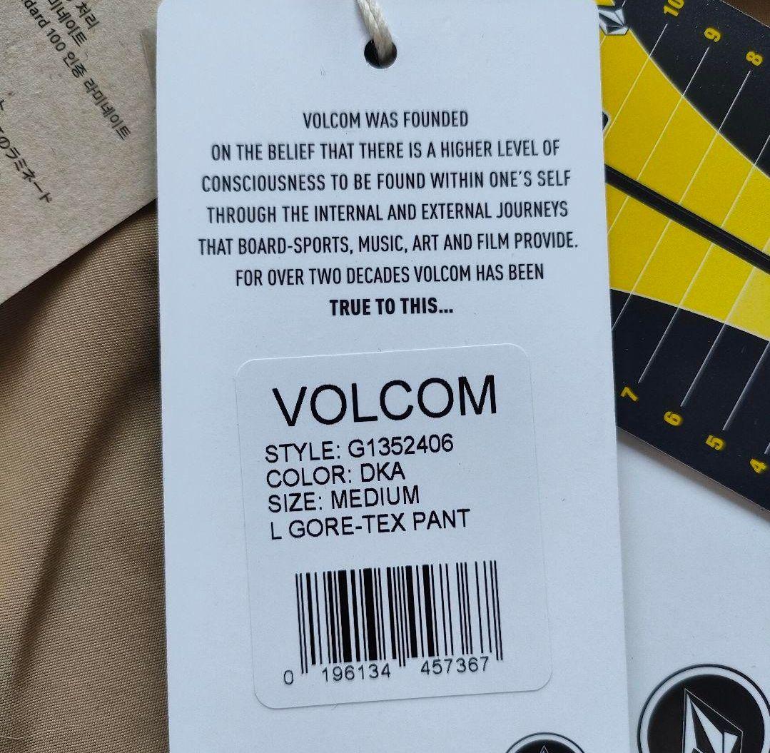 【新品未使用】VOLCOM GORE-TEX PANT G1352406 М