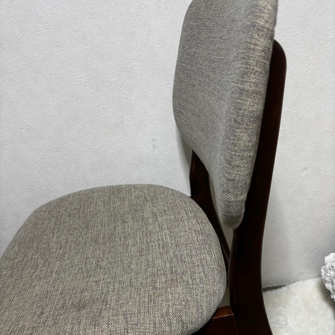 【希少】大川家具 ダイニングチェア 天然木 ウレタン