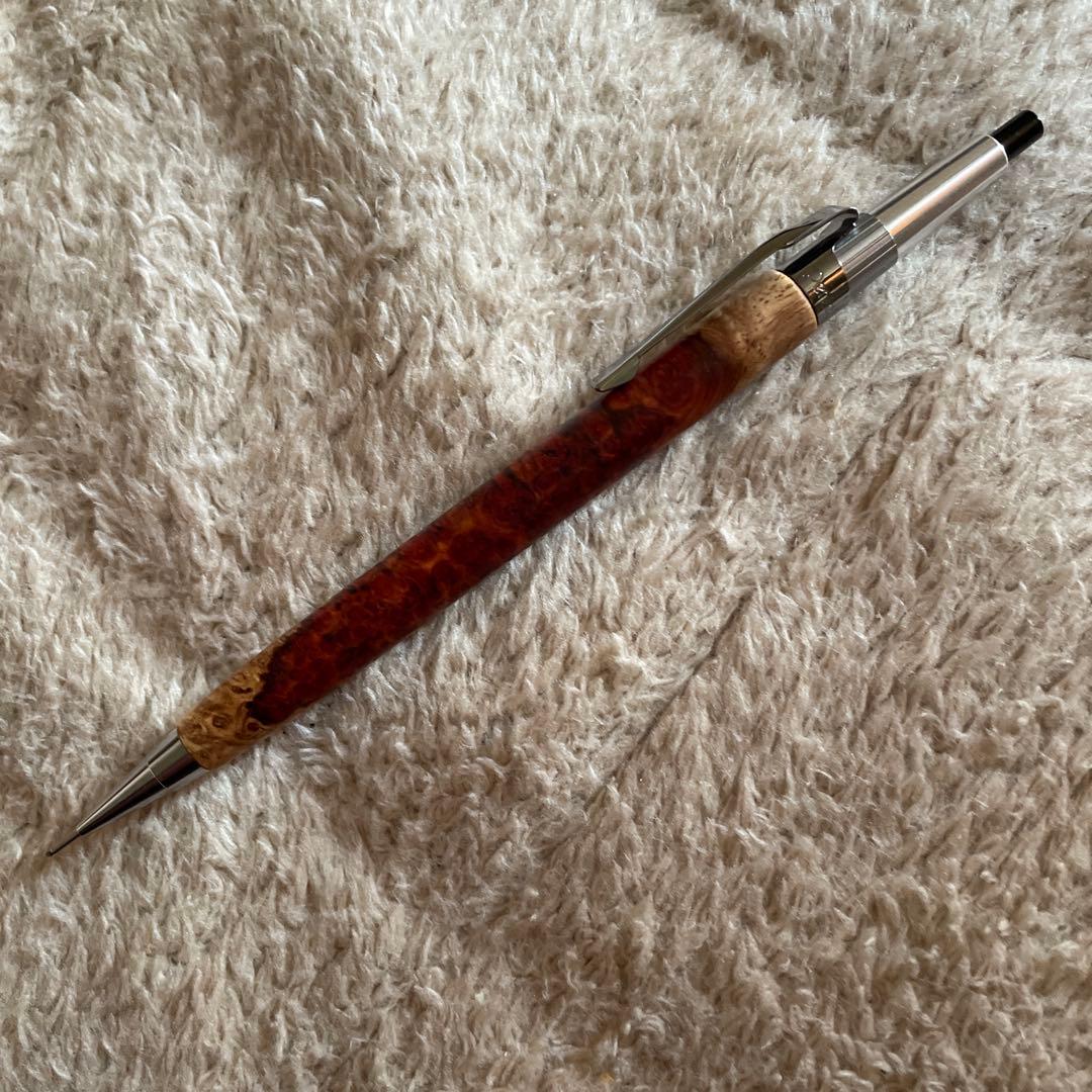 PG5 本花梨紅白瘤杢　シャープペンシル