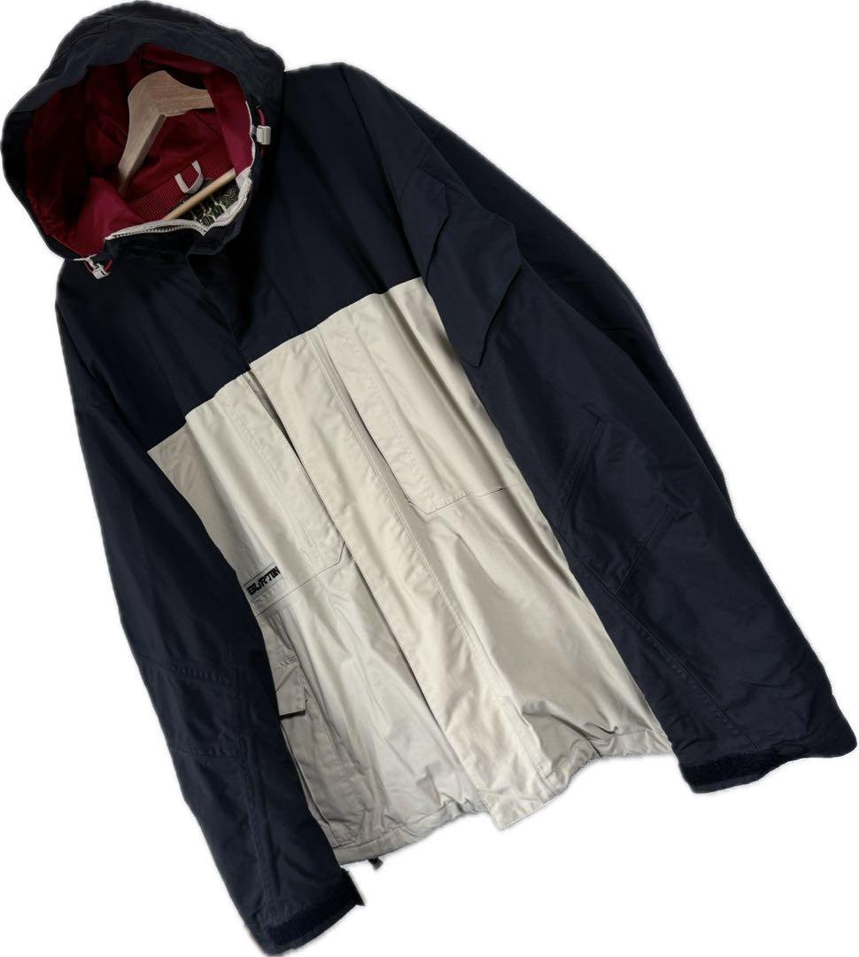 美品 バートン BURTON スノーボードジャケット メンズL スノボウェア