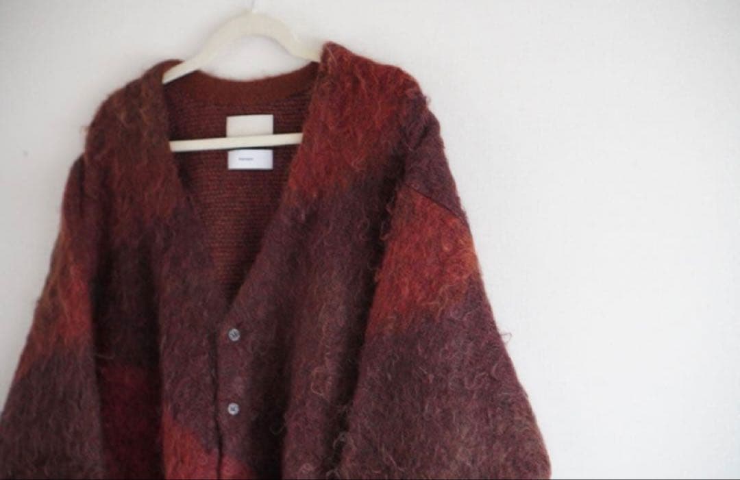 た*ぎ様 YOKE for Graphpaper JACQUARD CARDIG