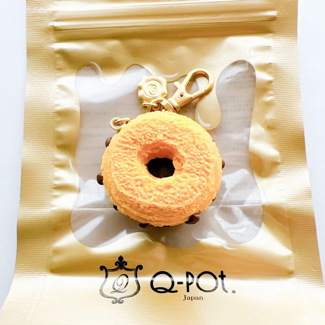 2/1限定価格 Q-pot. メルティーチョコレートドーナッツ バッグチャーム