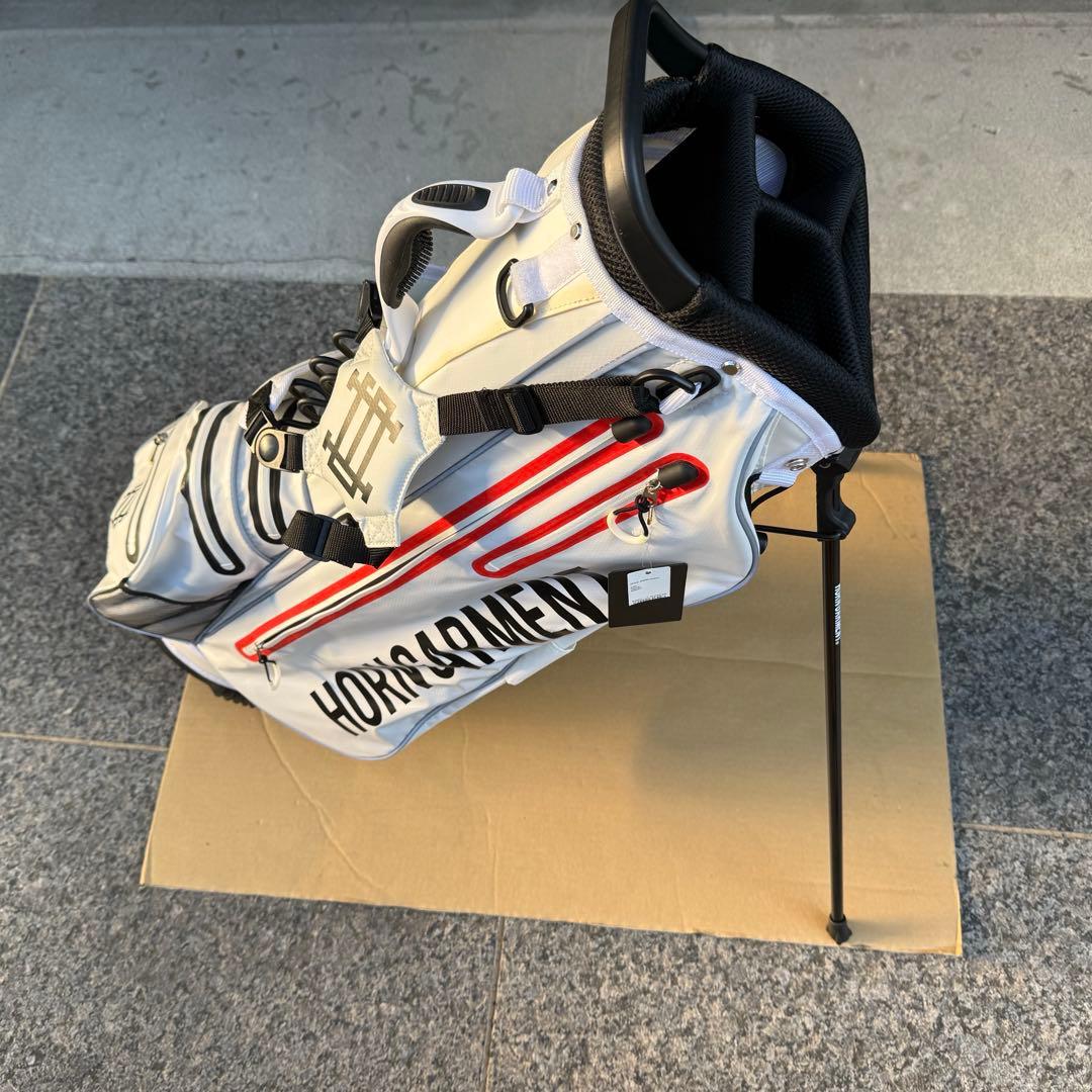 【新品未使用】ホーンガーメント　スタンド　キャディバッグ　フードカバー付